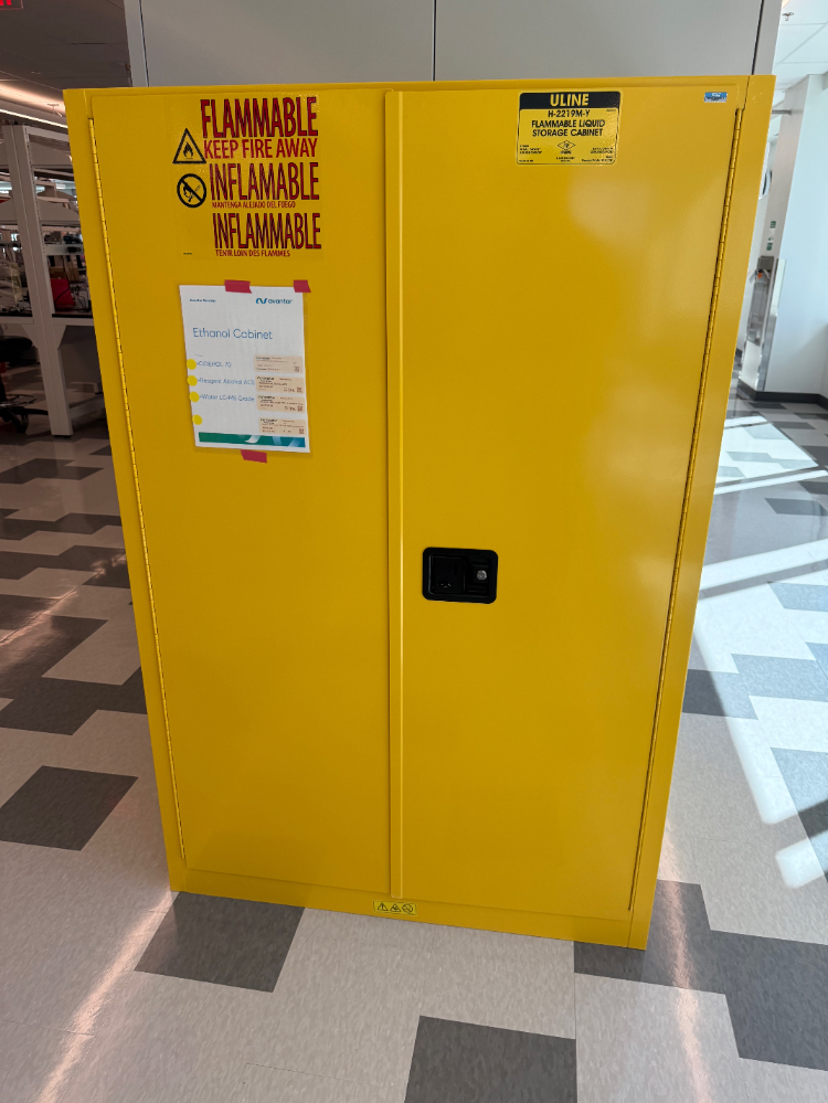 Image of ULINE 90 Gallon Flammable Liquid Storage Cabinet,